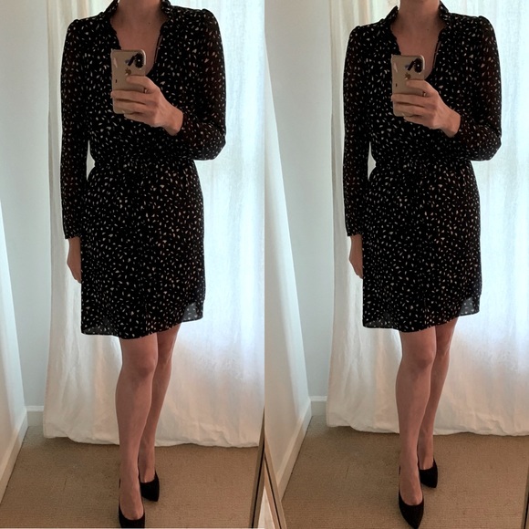 LOFT Black and white dress - Picture 6 of 6